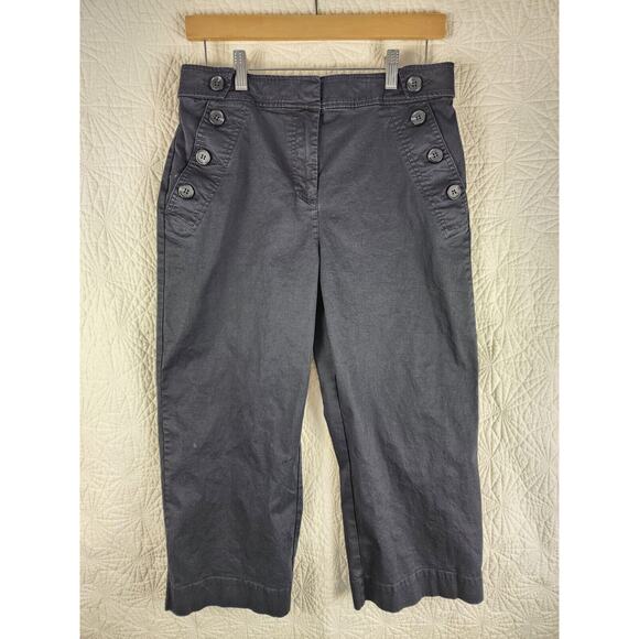 CeCe Womens Straight Leg Capri pants Size 10 - Picture 1 of 5